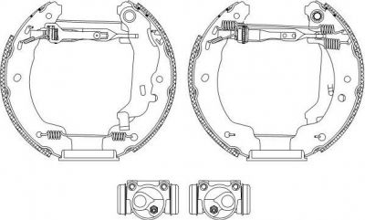 Textar 84045701 комплект тормозных колодок на NISSAN PRIMERA (P10)