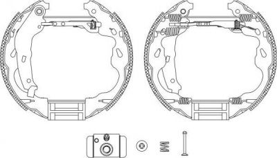 Textar 84064501 комплект тормозных колодок на PEUGEOT 108