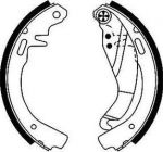 Textar 91019700 комплект тормозных колодок на OPEL KADETT D (31_-34_, 41_-44_)