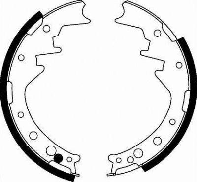 Textar 91028000 комплект тормозных колодок на TOYOTA HIACE I Wagon (LH1_, RH1_, LH3_, RH3_, LH2_, RH2_)