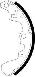 Textar 91035700 комплект тормозных колодок на SUZUKI SWIFT I (AA)