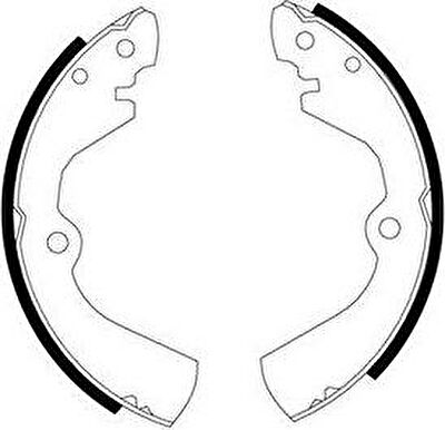 Textar 91042400 комплект тормозных колодок на NISSAN BLUEBIRD Hatchback (T72, T12)