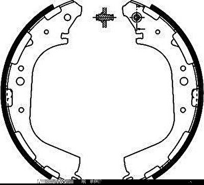 Textar 91056200 комплект тормозных колодок на NISSAN PATHFINDER II (R50)