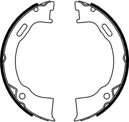 Textar 91071500 комплект тормозных колодок, стояночная тормозная с на JEEP CHEROKEE (KJ)