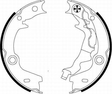 Textar 91072500 комплект тормозных колодок, стояночная тормозная с на HYUNDAI ACCENT III седан (MC)