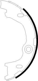 Textar 91082400 комплект тормозных колодок, стояночная тормозная с на HYUNDAI TUCSON (TLE)