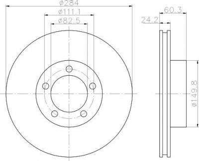 Textar 92031600 тормозной диск на JAGUAR XJ купе
