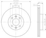 Textar 92036400 тормозной диск на RENAULT 25 (B29_)