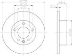 Textar 92038000 тормозной диск на OPEL OMEGA A (16_, 17_, 19_)