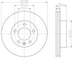 Textar 92038100 тормозной диск на OPEL OMEGA A (16_, 17_, 19_)