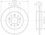 Textar 92051400 тормозной диск на VOLVO 960 Kombi (965)