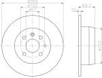 Textar 92057000 тормозной диск на OPEL ASTRA F Наклонная задняя часть (53_, 54_, 58_, 59_)