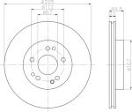 Textar 92057300 тормозной диск на MERCEDES-BENZ E-CLASS (W124)