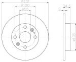 Textar 92096600 тормозной диск на MAZDA 323 C IV (BG)