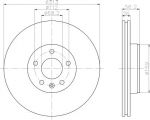 TEXTAR Диск торм.пер. VW Sharan, Transporter, Seat, Ford (92109900)