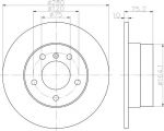 Textar 92146003 тормозной диск на Z4 (E85)