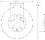 Textar 92146900 тормозной диск на KIA CARNIVAL I (UP)