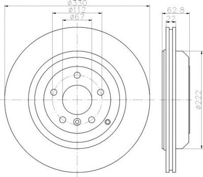TEXTAR Тоpмозной диск Brake discs passenger car (92150903)