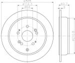 Textar 92162500 тормозной диск на HONDA CR-V II (RD_)