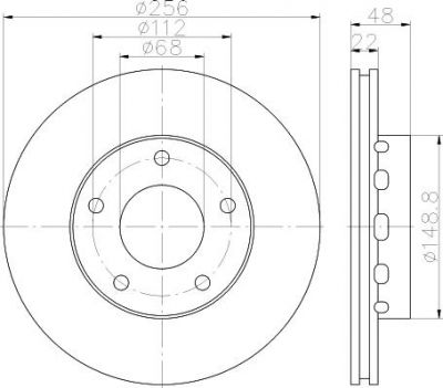 Textar 92174203 тормозной диск на VW PASSAT Variant (3B6)