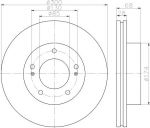 Textar 92203003 тормозной диск на SSANGYONG RODIUS