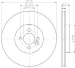 Textar 92255003 тормозной диск на MINI MINI Roadster (R59)