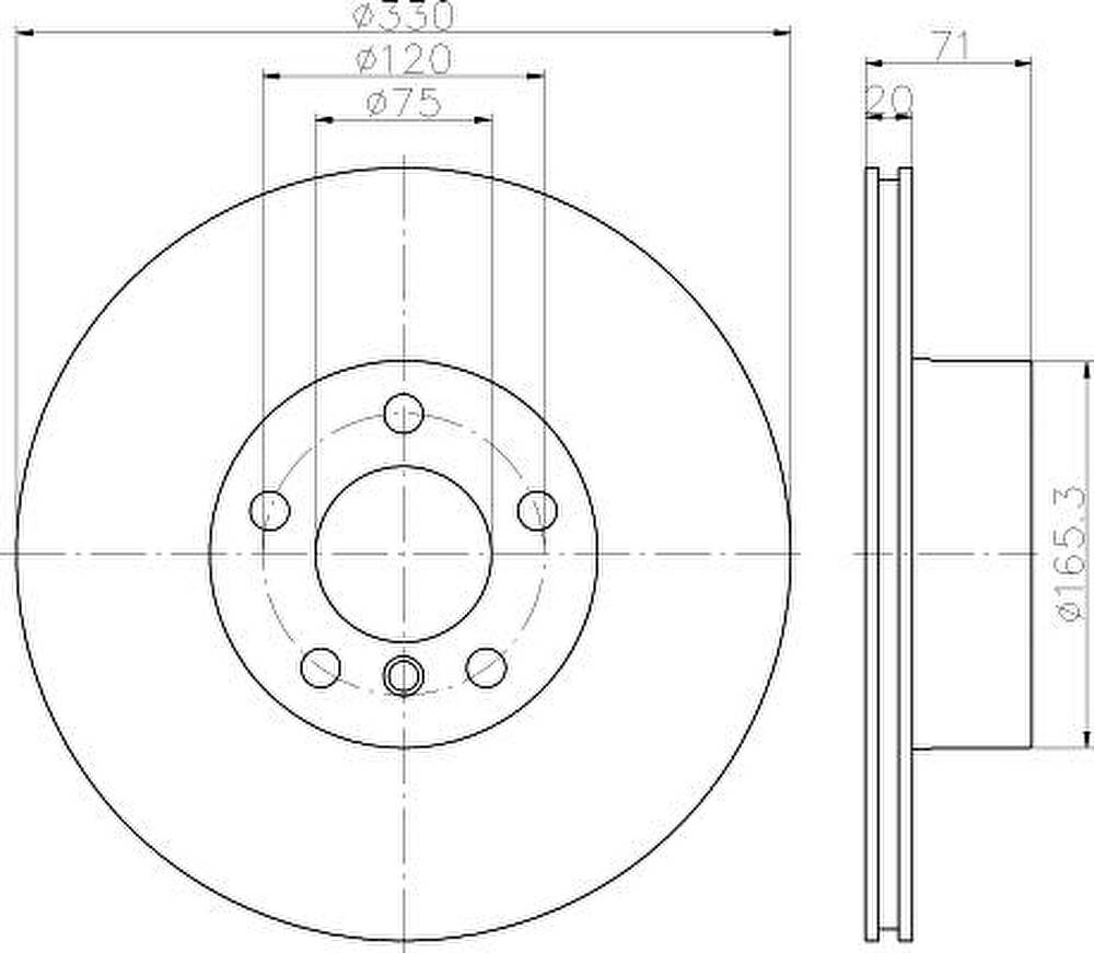 Textar 92256303 тормозной диск на X3 (F25)