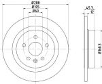 Textar 92275203 тормозной диск на OPEL ASTRA K Sports Tourer