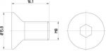 Textar TPM0006 болт, диск тормозного механизма на MAZDA 626 IV Hatchback (GE)