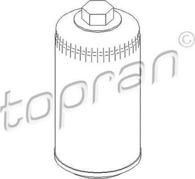 Topran 101 574 масляный фильтр на NISSAN TERRANO I (WD21)