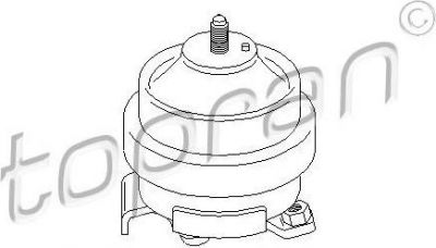 Topran 102 740 подвеска, двигатель на VW PASSAT Variant (3A5, 35I)