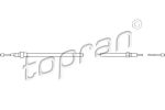 Topran 108 333 трос, стояночная тормозная система на VW BORA (1J2)