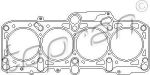 Topran 109 371 прокладка, головка цилиндра на VW PASSAT Variant (3B6)