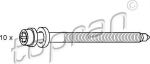 Topran 109 547 комплект болтов головки цилидра на VW GOLF IV (1J1)