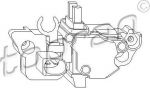 Topran 109 917 регулятор генератора на VW PASSAT Variant (3B6)