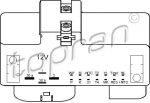 Topran 110 825 реле, вентилятор радиатора на VW GOLF IV (1J1)
