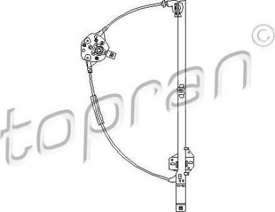 Topran 111 718 подъемное устройство для окон на VW TRANSPORTER IV автобус (70XB, 70XC, 7DB, 7DW, 7DK)