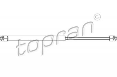 Topran 200 011 газовая пружина, крышка багажник на OPEL OMEGA A универсал (66_, 67_)