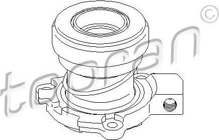 Topran 206 152 центральный выключатель, система сцепления на OPEL VECTRA B (36_)