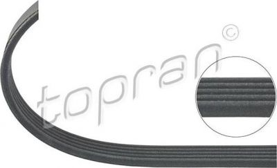 Topran 206 713 поликлиновой ремень на OPEL VECTRA C универсал