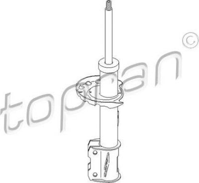 Topran 206 867 амортизатор на OPEL VECTRA C универсал