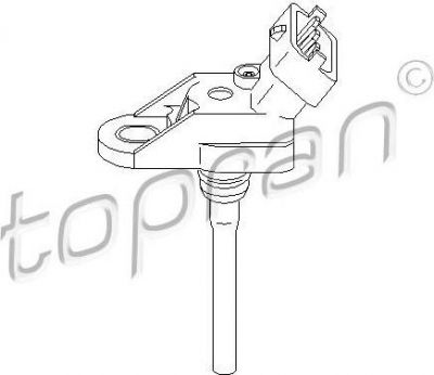 Topran 207 422 датчик, давление во впускном газопроводе на OPEL ASTRA H универсал (L35)