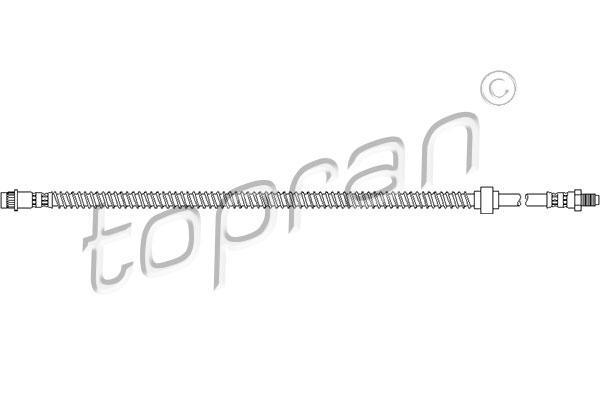 Topran 207 536 тормозной шланг на OPEL MOVANO Combi (J9)