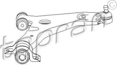 Topran 301 584 рычаг независимой подвески колеса, подвеска колеса на FORD FOCUS седан (DFW)
