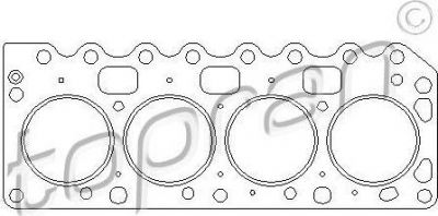 Topran 301 654 прокладка, головка цилиндра на FORD KA (RB_)