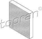 Topran 302 078 фильтр, воздух во внутренном пространстве на VOLVO C30