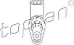 Topran 302 667 датчик частоты вращения, управление двигателем на FORD FOCUS (DAW, DBW)
