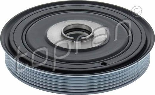 Topran 302 810 ременный шкив, коленчатый вал на VOLVO S80 II (AS)