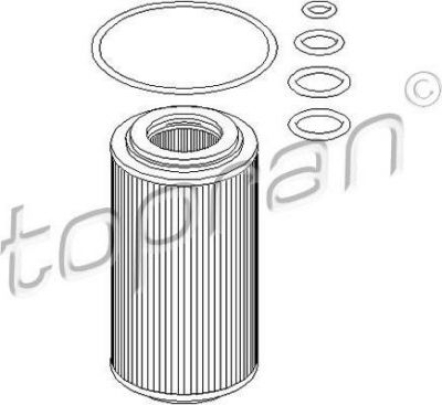 Topran 401 044 масляный фильтр на MERCEDES-BENZ M-CLASS (W163)