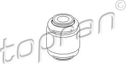 Topran 401 215 подвеска, корпус колесного подшипника на MERCEDES-BENZ S-CLASS (W220)